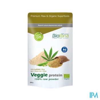 Biotona Veggie Protein Raw Bio Pdr 300g