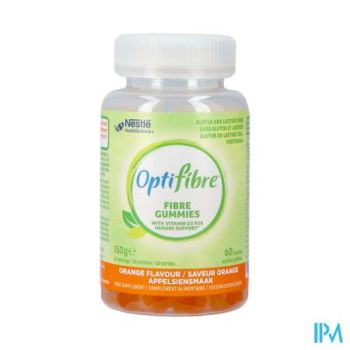 Nestle Optifibre Fibre Appelsien Gummies 60