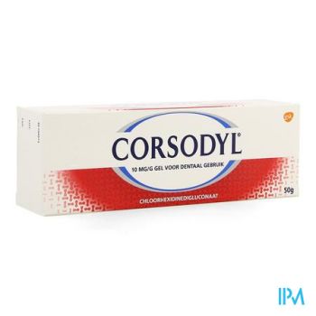 Corsodyl 10mg/g Tandgel Tube 50g