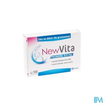 Newvita Pronatal 0,4mg Comp 100