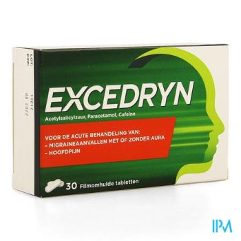 EXCEDRYN 30 TABL 250+250+65 MG