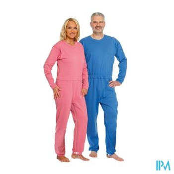 Suprima 4688 Patientoverall Rits Blauw M