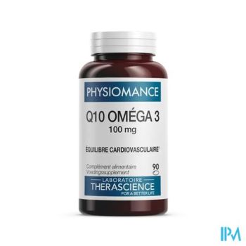 Q10 Omega 3 Caps 90x200mg Physiomance Phy223