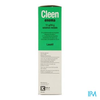 Cleen Enema 11g/24g Opl Rectaal Gebruik Fl 133ml