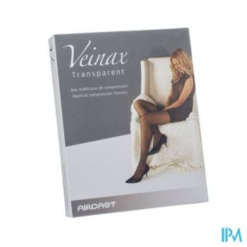 Veinax Kniekous Transparant Lang Beige Maat