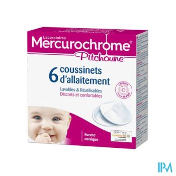 Mercurochrome Zoogkompres Wasbaar 6