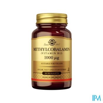 Solgar Methylcobalamin Vit. B 12 Comp 30x1000mcg