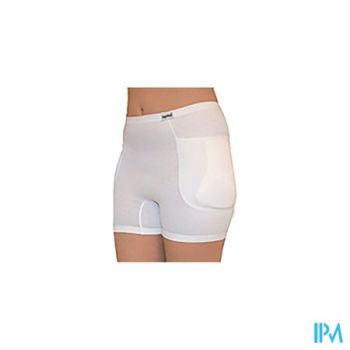 Suprima Heupbeschermer-Slip Unisex Wit L