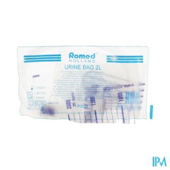 Urinezak Klep + Afvloeiing Romed 2l Pontos