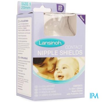Lansinoh Tepelhoedjes T1 2 + Beschermdoos