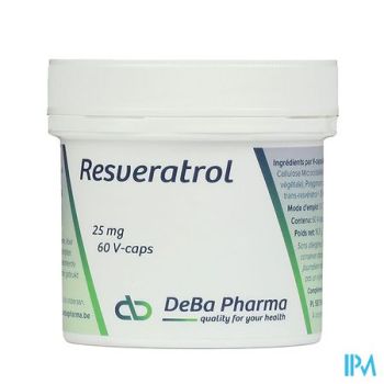 Resveratrol Caps 60x25mg Deba
