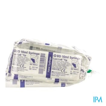 Bd Plastipak Spuit Luer-lok 10ml 10 300912