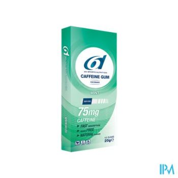 6D Sports Caffeine Gum Mint