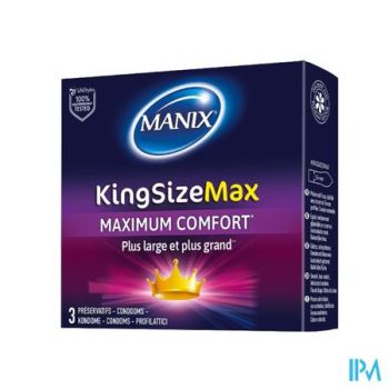 Manix King Size Max Condoms