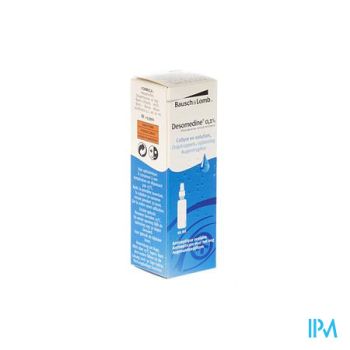 Desomedine 0,1 % Collyre Fl 10ml