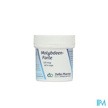 Molybdeen Forte V-caps 60x225mcg Deba