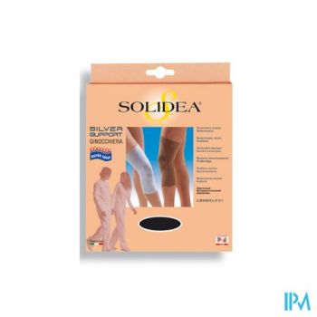 Solidea Silver Support Knieband Bianco Xl