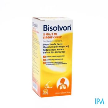 Bisolvon Sir 1 X 200ml 8mg/5ml