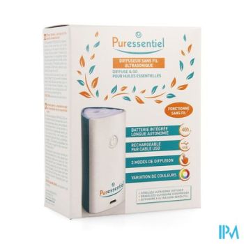Puressentiel Verspreider Ultrasoon Diffuse&go