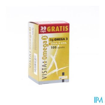 Vista Omega 3 Caps 70+30 Gratis Promo