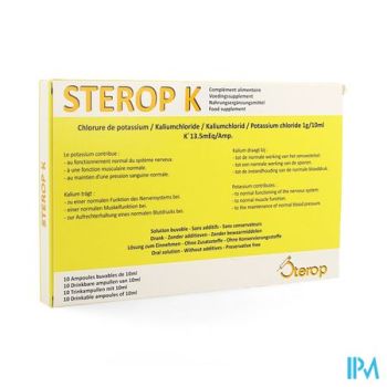Sterop K Amp 10x10ml