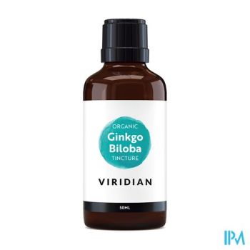 Viridian Organic Ginkgo Biloba Tincture 50ml