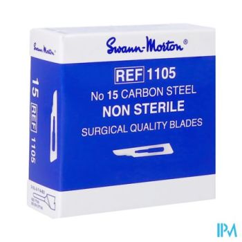 Swann-morton N/st Scalpelmesjes N15 100 Consulta