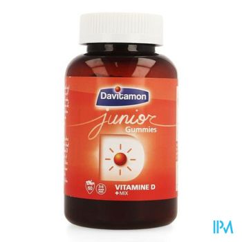 Davitamon Junior Gummies Aardbei 60