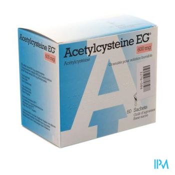 Acetylcysteine Eg 600mg Gran. Vr Drank Zakje 60