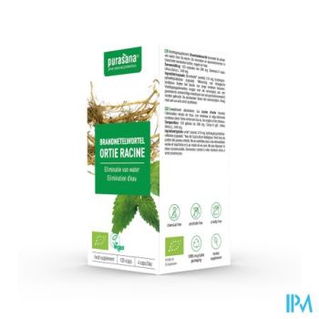 Purasana Vegan Brandnetelwortel Caps 120