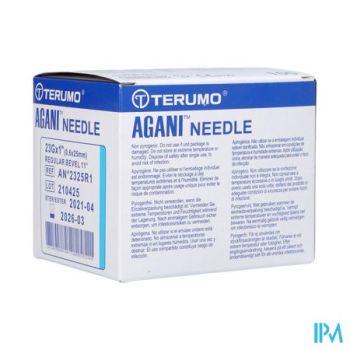 Terumo Naald Agani Rb Blauw