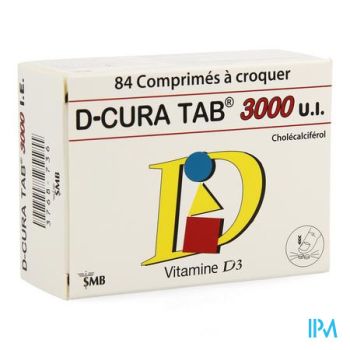 D-cura Tab 3000 Kauwtabletten 84