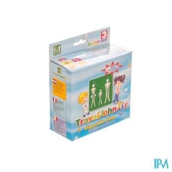 Travel John Junior Wegwerp Urinaal 3x600ml 66914