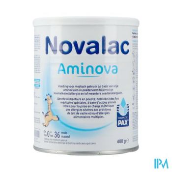 Novalac Aminova 0-36m Pdr 400g