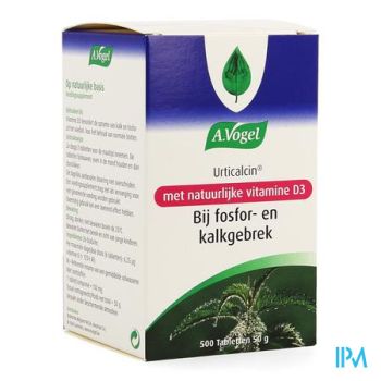 Vogel Urticalcin + Vit D Tabl 500