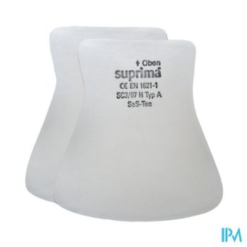 Suprima Schelp Voor Heupbeschermer-Slip Wit
