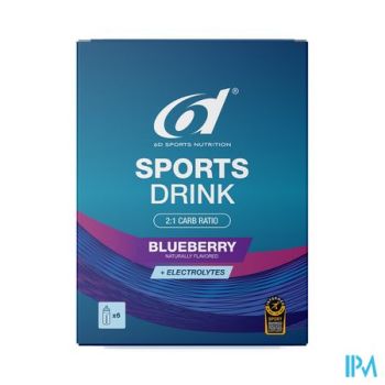 6D Sports Drink Blueberry