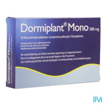 Dormiplant Mono 500 mg 20 tabletten 
