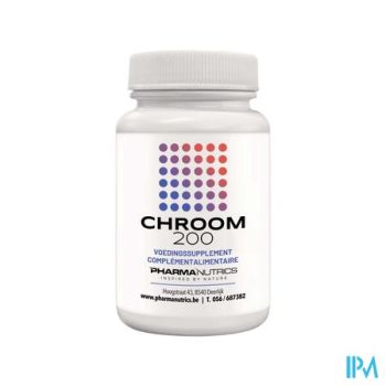 Chroom 200 Picolinaat Tabl 60 Pharmanutrics