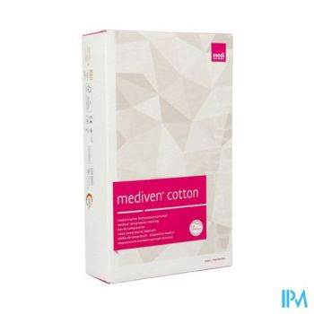 Mediven Cotton Ccl2 Ag/mbs-w g.t. Zwart M3