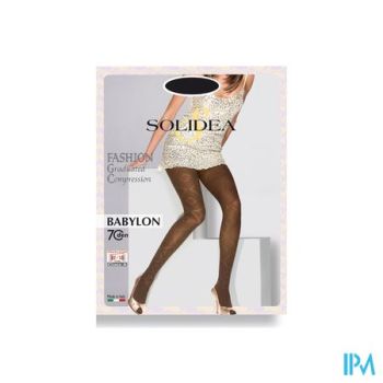 Solidea Collant Fashion Babylon 70 Nero 4-l