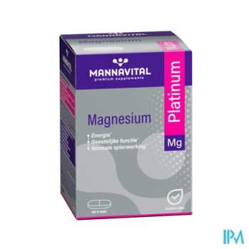 Mannavital Magnesium Platinum Nf Tabl 90