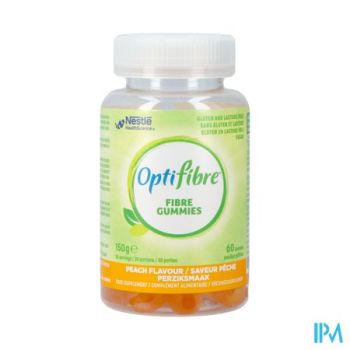 Nestle Optifibre Fibre Perzik Gummies 60