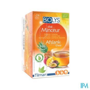 Biolys Guarana Gr. Thee Exotisch Vruchten Zakje 24