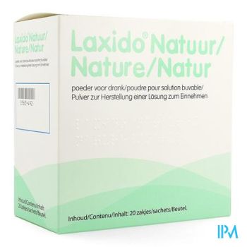Laxido Natuur Zakjes 20 X 13,7g