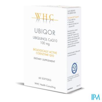 UbiQor Ubiquinol 100mg Softgels 60