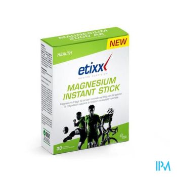 Etixx Magnesium Instant Stick Tropical 30 Sticks