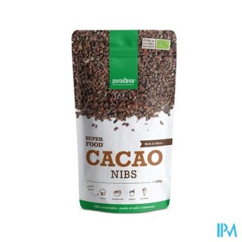 Purasana Vegan Cacao Beans 200g Be-bio-02