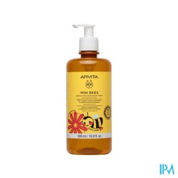 Apivita Gentle Kids Hair & Body Wash 500ml Nf