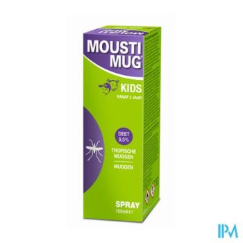Moustimug 9,5% Deet Spray 100ml